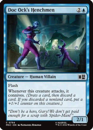 Doc Ock's Henchmen (784) [Commander: Marvel Super Heroes] Foil