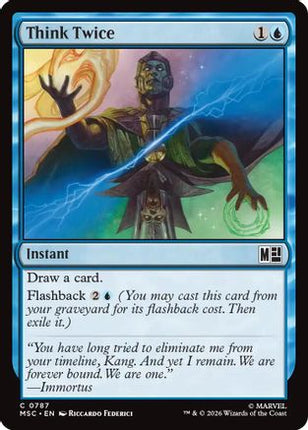 Think Twice (787) [Commander: Marvel Super Heroes] Foil