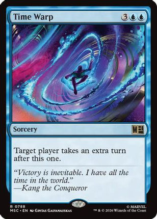 Time Warp (788) [Commander: Marvel Super Heroes] Foil