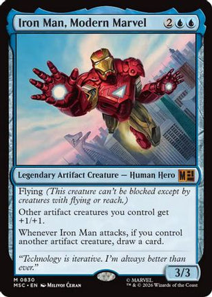 Iron Man, Modern Marvel (830) [Commander: Marvel Super Heroes] Foil