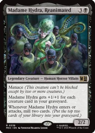 Madame Hydra, Reanimated (538) [Commander: Marvel Super Heroes] Foil