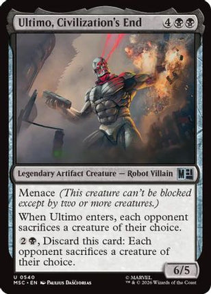 Ultimo, Civilization's End (540) [Commander: Marvel Super Heroes] Foil