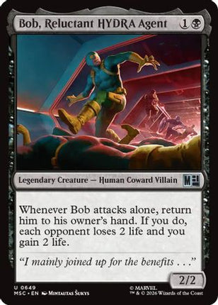 Bob, Reluctant HYDRA Agent (649) [Commander: Marvel Super Heroes]