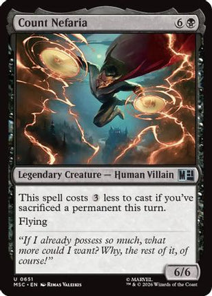 Count Nefaria (651) [Commander: Marvel Super Heroes]
