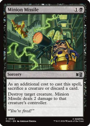 Minion Missile (663) [Commander: Marvel Super Heroes]