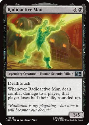 Radioactive Man (665) [Commander: Marvel Super Heroes] Foil