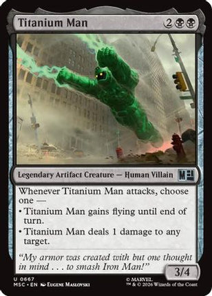 Titanium Man (667) [Commander: Marvel Super Heroes]