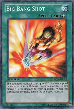 Big Bang Shot (Starfoil) (Starfoil Rare) [BP01-EN075] Unlimited