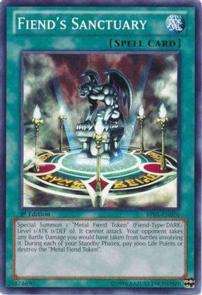 Fiend's Sanctuary (Starfoil) (Starfoil Rare) [BP01-EN076] Unlimited