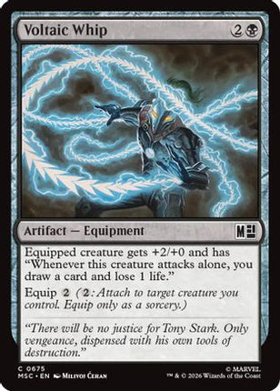 Voltaic Whip (675) [Commander: Marvel Super Heroes]