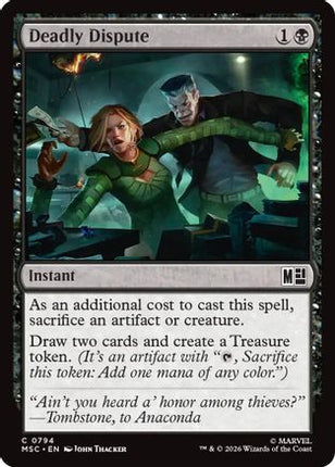 Deadly Dispute (794) [Commander: Marvel Super Heroes] Foil