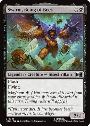Swarm, Being of Bees (799) [Commander: Marvel Super Heroes] Foil