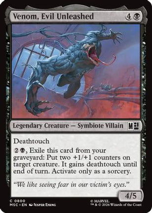 Venom, Evil Unleashed (800) [Commander: Marvel Super Heroes]