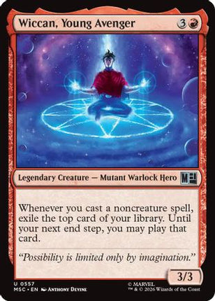 Wiccan, Young Avenger (557) [Commander: Marvel Super Heroes] Foil