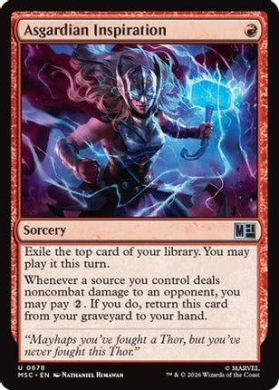 Asgardian Inspiration (678) [Commander: Marvel Super Heroes] Foil
