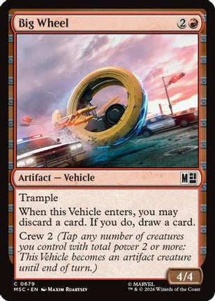 Big Wheel (679) [Commander: Marvel Super Heroes] Foil