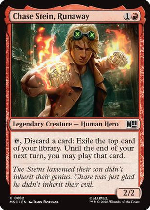 Chase Stein, Runaway (682) [Commander: Marvel Super Heroes] Foil