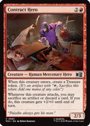 Contract Hero (683) [Commander: Marvel Super Heroes]