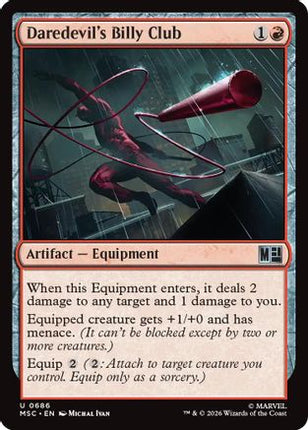 Daredevil's Billy Club (686) [Commander: Marvel Super Heroes] Foil