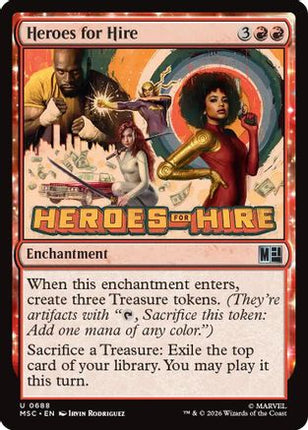 Heroes for Hire (688) [Commander: Marvel Super Heroes]