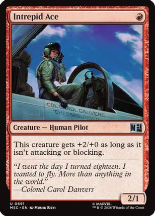 Intrepid Ace (691) [Commander: Marvel Super Heroes] Foil