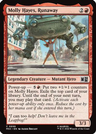 Molly Hayes, Runaway (698) [Commander: Marvel Super Heroes] Foil