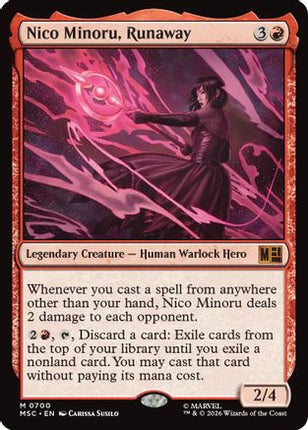 Nico Minoru, Runaway (700) [Commander: Marvel Super Heroes] Foil