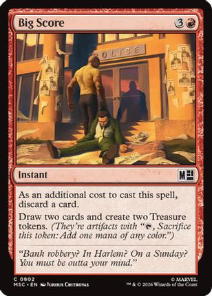 Big Score (802) [Commander: Marvel Super Heroes] Foil