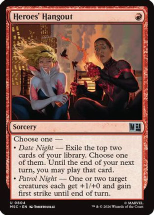 Heroes' Hangout (804) [Commander: Marvel Super Heroes] Foil