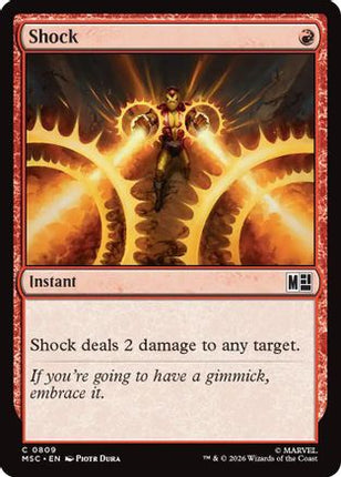Shock (809) [Commander: Marvel Super Heroes] Foil