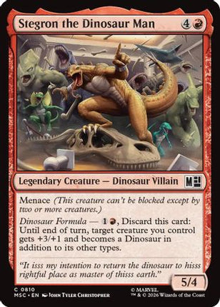 Stegron the Dinosaur Man (810) [Commander: Marvel Super Heroes]