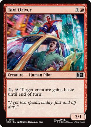 Taxi Driver (811) [Commander: Marvel Super Heroes]