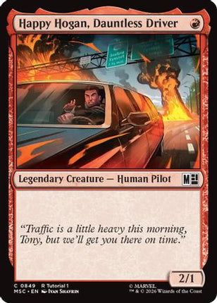 Happy Hogan, Dauntless Driver (0849) (849) [Commander: Marvel Super Heroes]