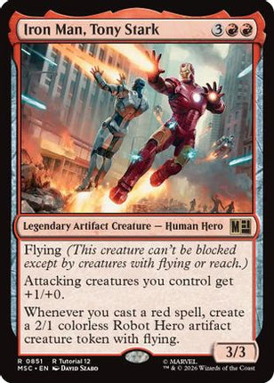 Iron Man, Tony Stark (851) [Commander: Marvel Super Heroes]