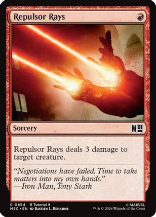 Repulsor Rays (854) [Commander: Marvel Super Heroes]