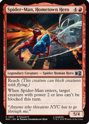 Spider-Man, Hometown Hero (857) [Commander: Marvel Super Heroes]