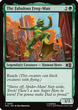 The Fabulous Frog-Man (559) [Commander: Marvel Super Heroes]