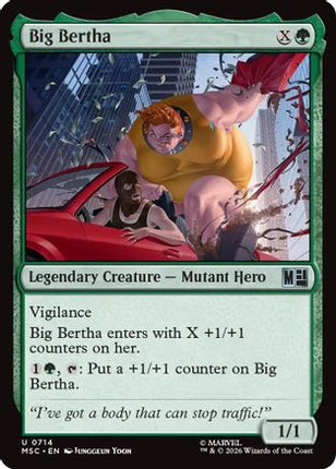 Big Bertha (714) [Commander: Marvel Super Heroes] Foil