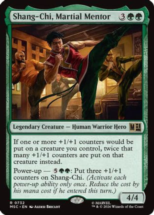 Shang-Chi, Martial Mentor (732) [Commander: Marvel Super Heroes] Foil