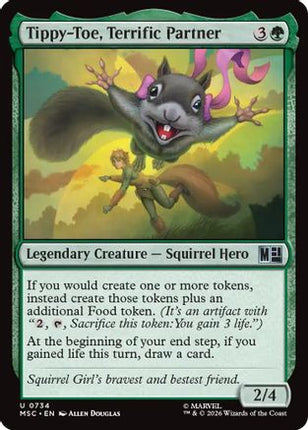 Tippy-Toe, Terrific Partner (734) [Commander: Marvel Super Heroes]