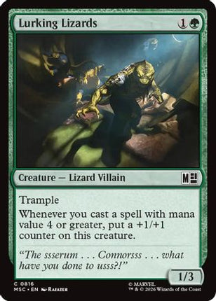 Lurking Lizards (816) [Commander: Marvel Super Heroes]