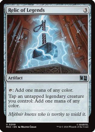 Relic of Legends (209) [Commander: Marvel Super Heroes]