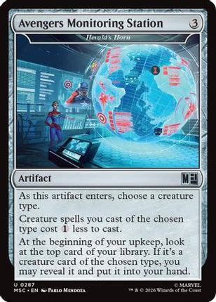 Avengers Monitoring Station - Herald's Horn (287) [Commander: Marvel Super Heroes]