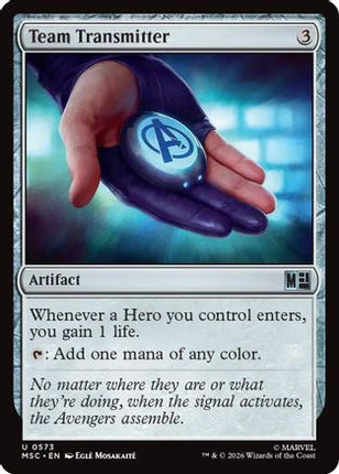 Team Transmitter (573) [Commander: Marvel Super Heroes] Foil