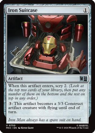 Iron Suitcase (750) [Commander: Marvel Super Heroes] Foil