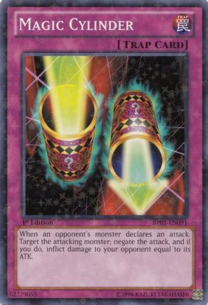 Magic Cylinder (Starfoil) (Starfoil Rare) [BP01-EN091] 1st Edition
