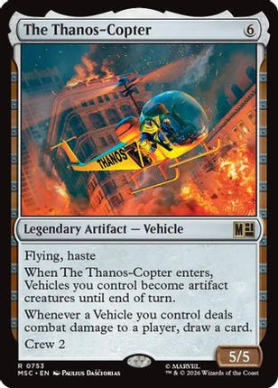The Thanos-Copter (753) [Commander: Marvel Super Heroes] Foil