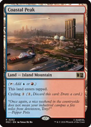 Coastal Peak (232) [Commander: Marvel Super Heroes]