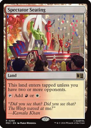 Spectator Seating (268) [Commander: Marvel Super Heroes]