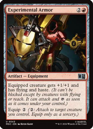 Experimental Armor (543) [Commander: Marvel Super Heroes] Foil